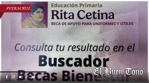 El próximo sábado inicia la entrega de tarjetas de la beca Rita Cetina en Veracruz