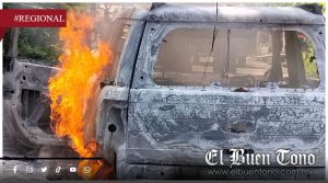 Incendio de vehículo moviliza a cuerpos de emergencia en Tuxpanguillo, Ixtaczoquitlán