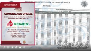 Pemex subsidia combustible del Ayuntamiento, pero éste pasa el costo a los cordobeses