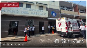 Intoxicados 22 alumnos en escuela de Veracruz puerto, uno es trasladado al hospital