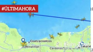 Sale avión de las Fuerzas Armadas de la CDMX a Palenque en medio de polémica por caso Rocha Moya