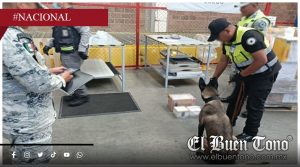 Aseguran 4.5 kilos de dr0ga ocultos en veladoras en el AIFA