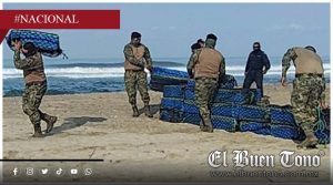 Aseguran 26 bultos de presunta c0caína frente a costas de Guerrero