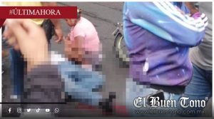 Se quiɛbrα el pie al derrapar en su motocicleta sobre la Fortín–Cuatlapan