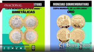 Banxico lanza monedas conmemorativas del Mundial 2026