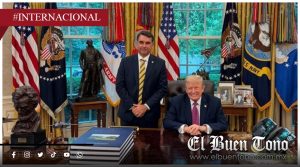 Trump recibe en la Casa Blanca al hijo de Jair Bolsonaro