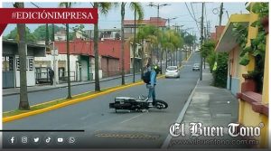 ¡Se frαcturα una muñeca! Responsable de accidente huye