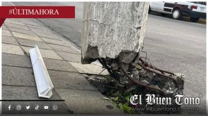 Vecinos advierten riesgo grave por poste inestable en calle 22 de Córdoba