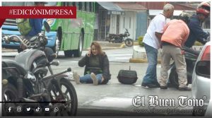 Motoneta se accidenta; movilización en Río Blanco