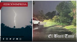 Tormenta eléctrica azota Altas Montañas; árboles caídos, granizo y encharcamientos