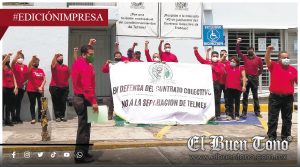 Exigen salario digno telefonistas; conflicto laboral en Telmex