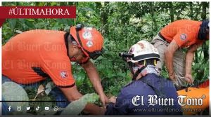 RECUPERAN CU3RP0 DE ABUELITO TRAS C4ER A BARRANCA EN TEOCELO ⚠️