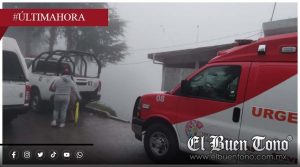Muɛrɛ al caer a un barranco en Coscomatepec