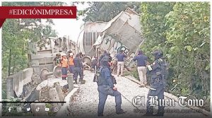 Se descarrila tren carguero; investigan sabotaje