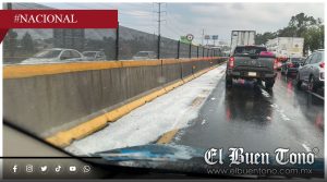 Granizada inesperada cubre de blanco la zona metropolitana de Puebla y causa afectaciones