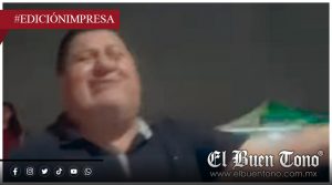 René Burguette causa escándalo; en estado de ebriedad, en evento de aeropista