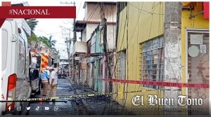 Incendio en Tuxpan arrasa seis locales y una vivienda en el centro