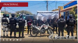 Detienen a 7 personas tras cateos en hoteles de El Rosario; aseguran dr0ga y vehículos robados