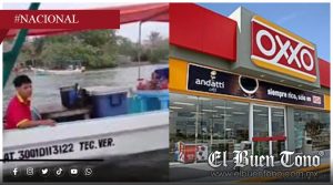 ¡Hasta en lancha! OXXO sorprende con sucursal sobre el agua
