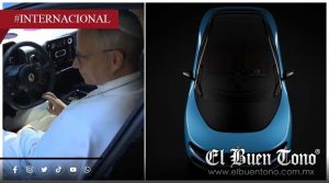Papa León XIV prueba el nuevo Ferrari eléctrico y sorprende en Italia