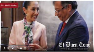 SHEINBAUM RESPALDA A PETRO Y PIDE RESPETAR EL VOTO EN COLOMBIA
