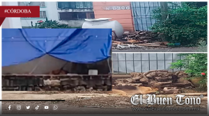 RESCATISTAS EXHIBEN EL ABANDONO DE UN PERRO BAJO LA LLUVIA. CENTRO DE SALUD ANIMAL DE CÓRDOBA RECAUDA MILES DE PESOS
