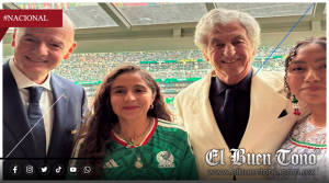 Yolett asistió al Mundial con el boleto 001 de Sheinbaum, pero no fue vista en el palco principal