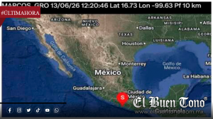 Sismo de 5.3 con epicentro en Guerrero se percibe en la CDMX; activan revisión de daños
