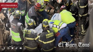Colapsa inmueble en la Cuauhtémoc; rescatan a mujer y continúan búsqueda con binomios caninos