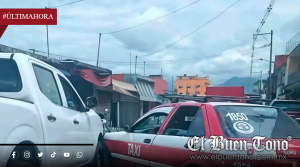 Choque genera afectaciones viales cerca del mercado Emiliano Zapata en Orizaba