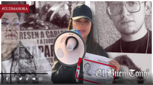 Madre de Carlos Emilio exige justicia a ocho meses de su desaparición; FGR finalmente la recibe
