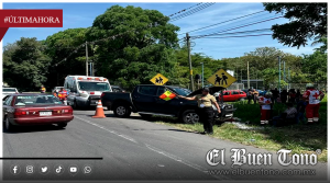 CHOQUE EN CARRETERA CÓRDOBA–VERACRUZ DEJA DOS PERSONAS LESIONADAS EN AMATLÁN