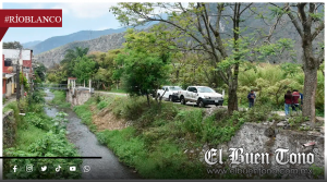 Piden desazolve urgente del río La Carbonera ante riesgo de inundaciones en Río Blanco