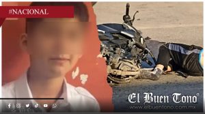 Fαllɛce menor de 13 años luego de choque en motocicleta en Tuxtepec