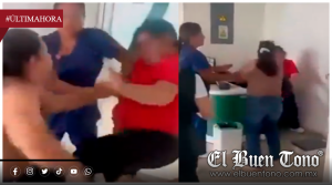 Derechohabiente y trabajadora del IMSS protagonizan riña en clínica de San Luis Potosí