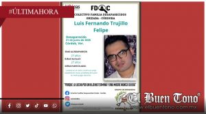 Sigue la búsqueda de Luis Fernando Trujillo Felipe tras cumplirse 4 días desaparecido