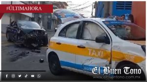 Choque en avenida 7 de Córdoba deja daños de consideración