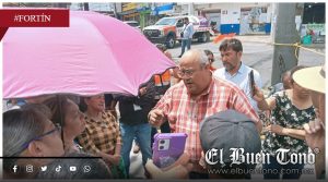 Desabasto de agua en Fortín es culpa de Hidrosistema, admite alcalde Alfonso Marín