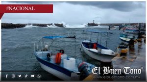 Cierran puertos por mal clima; vigilan trayectoria de la tormenta Cristina