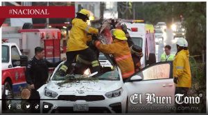Tormenta con granizo deja un muєrt0 y severas inundaciones en la capital poblana