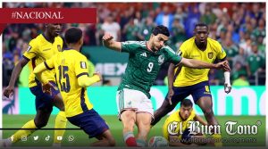 Se acaba el primer tiempo: México 2-0 Ecuador