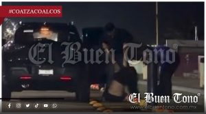 Captan a jóvenes en estado inconveniente en el malecón de Coatzacoalcos
