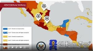 EU emite alerta de viaje para México previo al Mundial