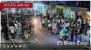 Desfile en Cuitláhuac termina con escenas de riesgo por precipitada reapertura vial
