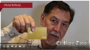 Noroña presume “visa dorada” y resulta ser una tarjeta bancaria