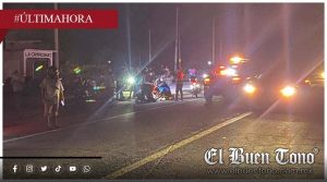 Atr0pellan a mujer en la carretera La Tinaja–Ciudad Alemán