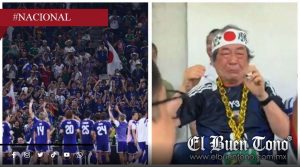 Hincha japonés rompe en llanto en Monterrey tras apoyo masivo de la afición mexicana