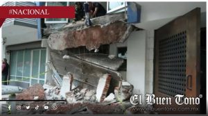 Se desploma balcón en la Condesa, Ciudad de México, y moviliza a cuerpos de emergencia