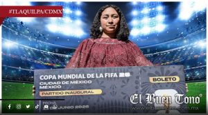Joven futbolista de Tlaquilpa cumple el sueño de asistir a un Mundial