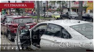 Chocan por alcance en la colonia Dos Caminos